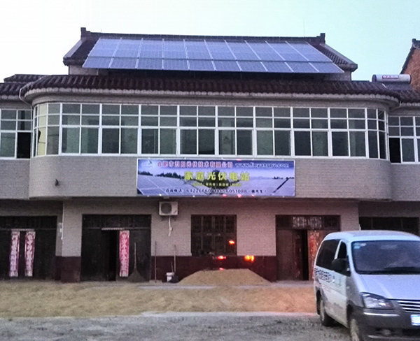 廬江縣樂(lè)橋鎮(zhèn)蔡先生10KW電站